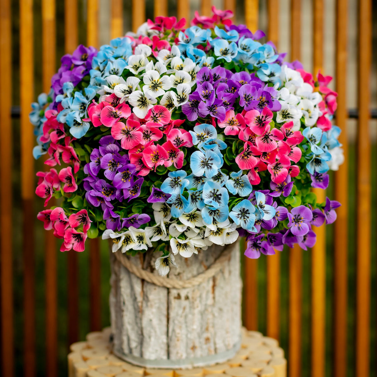 AXYLEX versatile faux greenery for indoor and outdoor settings