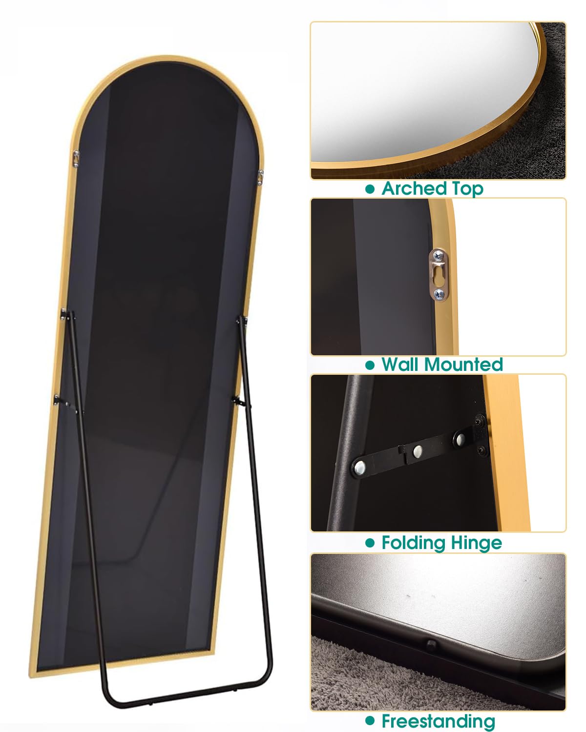AyeWish HD reflective glass delivers clear, true-to-life reflections for outfits