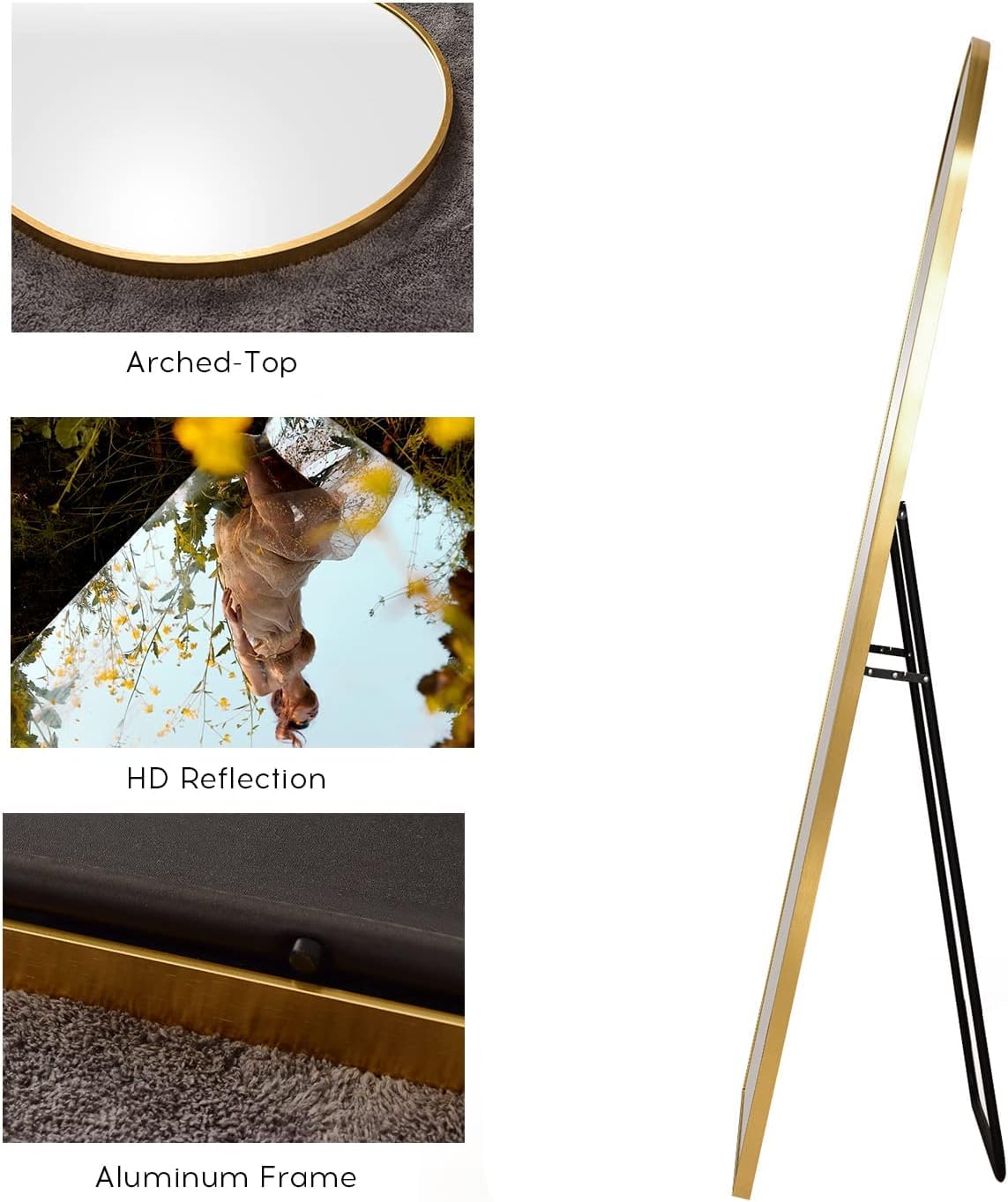 AyeWish explosion-proof glass plus aluminum frame prioritizes durability and safety in daily use