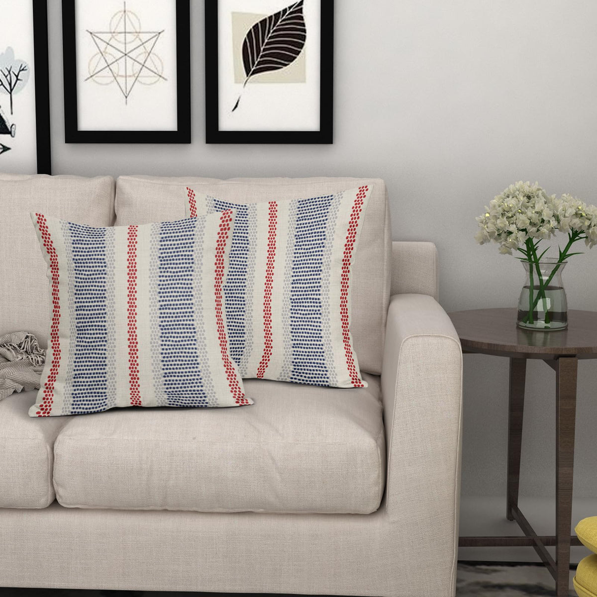 Aytipun gray accents pair with gray dot prints for versatile styling.
