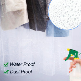 Top opening enables easy loading and removal of garments.
