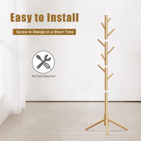 Azaeahom coat rack placed in an entryway for everyday organization.