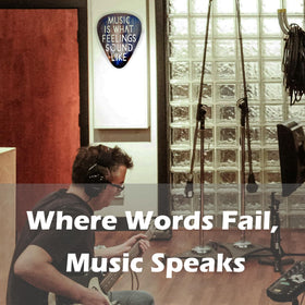 AZEZO music-wall art pairs well with lyrics prints