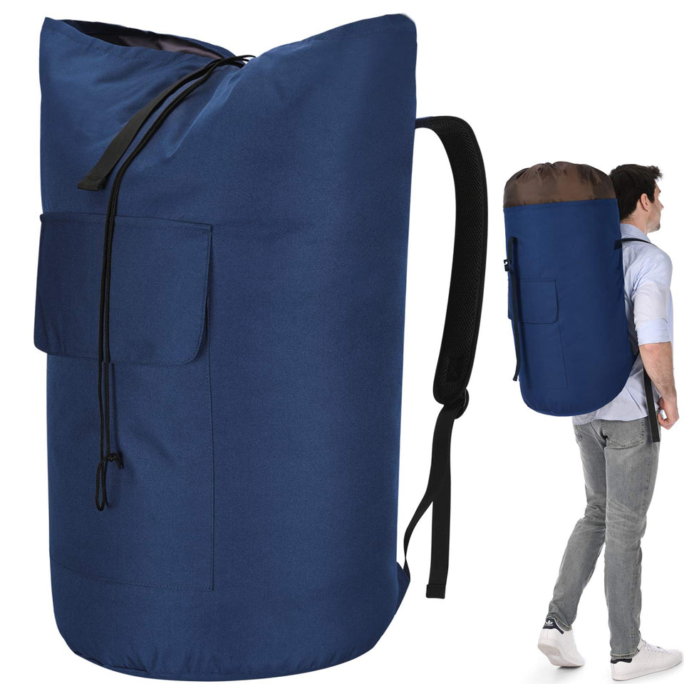 Ãzhido 115L backpack laundry bag extended height for large loads
