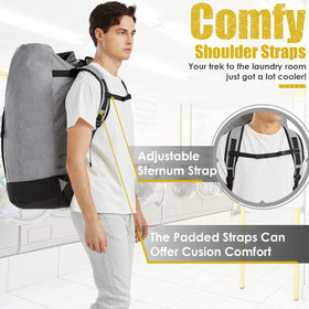 Azhido 900D Oxford fabric combines durability with lightweight portability.
