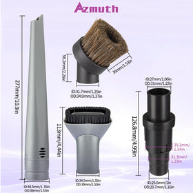 Azmuth Shark crevice tool highlights precise corner cleaning