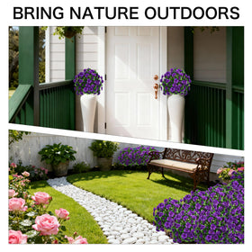 AZXVT double topiary bush set offers instant garden impact