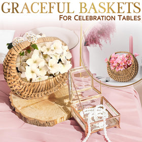 AZZORI mini baskets repurposed as gifts or storage