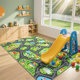 B BENRON city design illustration promotes learning traffic rules through play