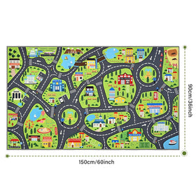 B BENRON classroom-friendly rug for nurseries and classrooms