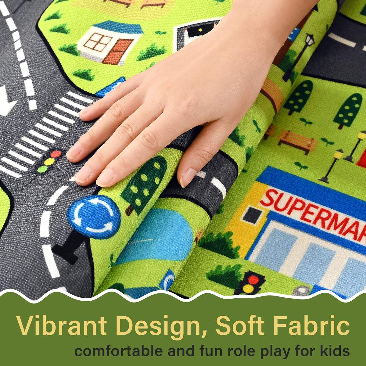 B BENRON gift-ready play mat for birthdays or holidays