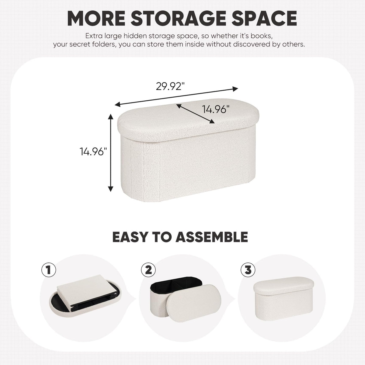 B FSOBEIIALEO inner sponge-padding enhances seating comfort.