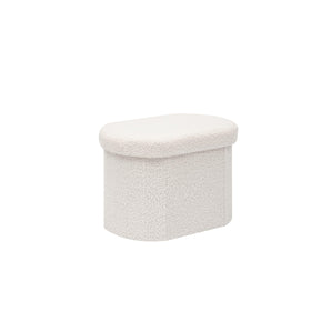 B FSOBEIIALEO storage ottoman in dorm room, sturdy seating and storage for small spaces.