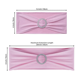 Babenest pink spandex sash offers versatile color options for weddings and parties