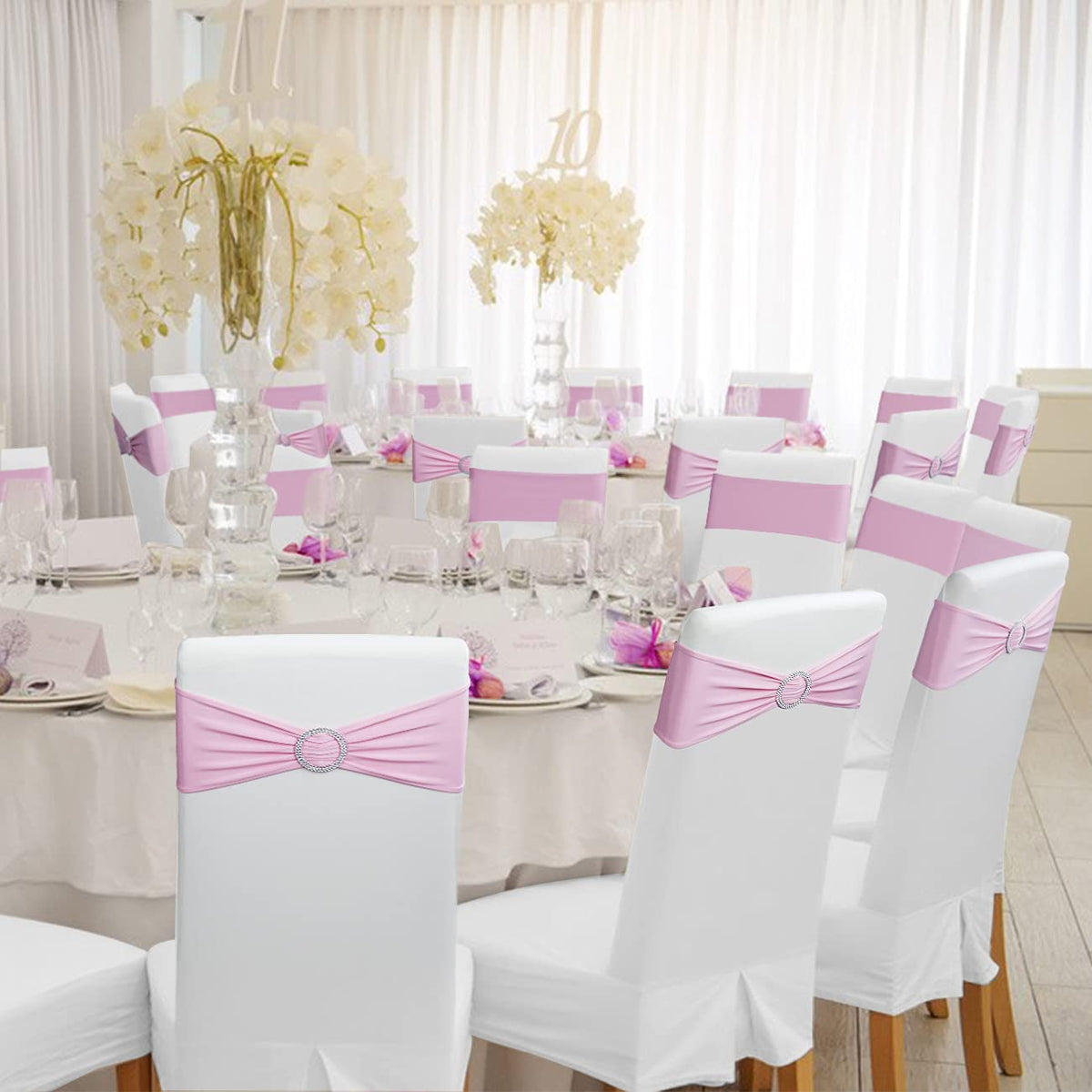 Babenest elegant chair decoration turns plain chairs into focal points