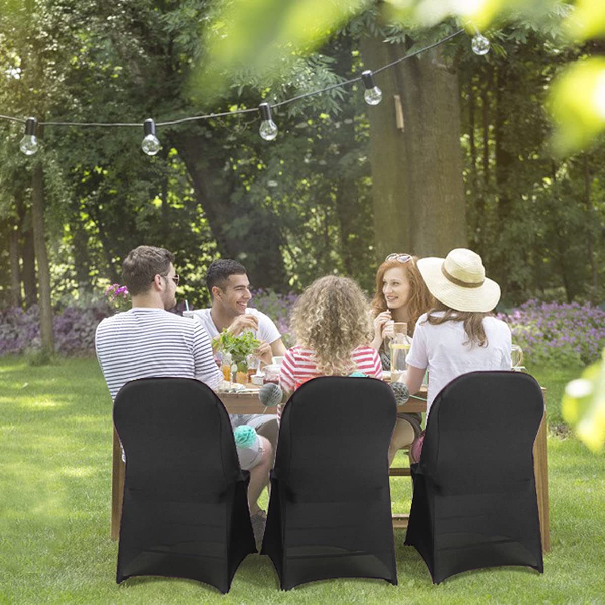 Babenest machine-washable chair cover for simple cleanup after events