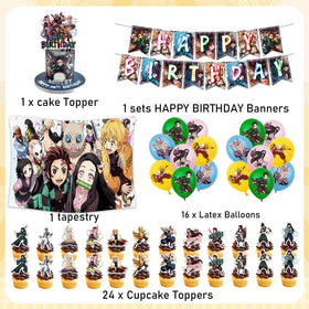 Babymiu anime balloons 16-pack adds color to celebrations.