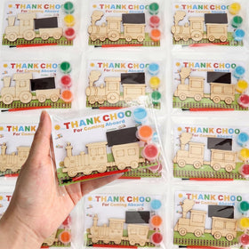 Bafeil classroom train craft activity kit for group projects.