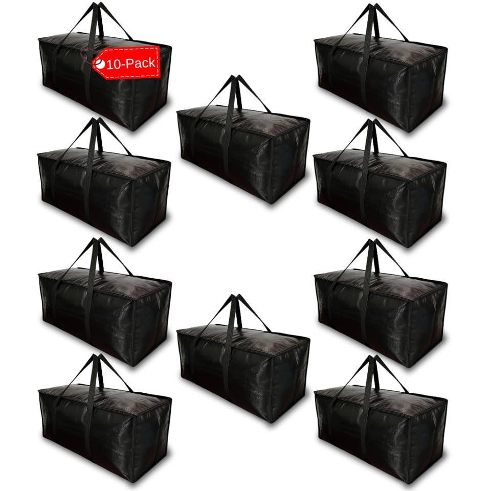 BAG-THAT! 10-pack top-open lid for quick packing access.