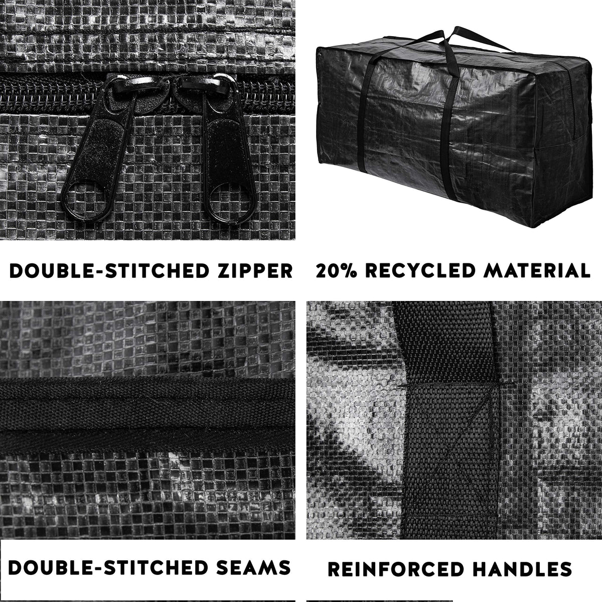 BAG-THAT! Reusable tote ideal for moving, dorms, and camping trips.