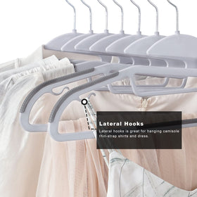 Bagail additional hooks for undergarments and accessories.