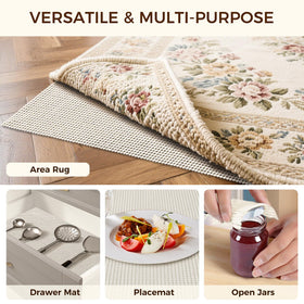 DIY or pet area padding with BAGAIL BASICS rug pad for durable use.