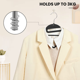 Bagail compact black pack ideal for organized wardrobes