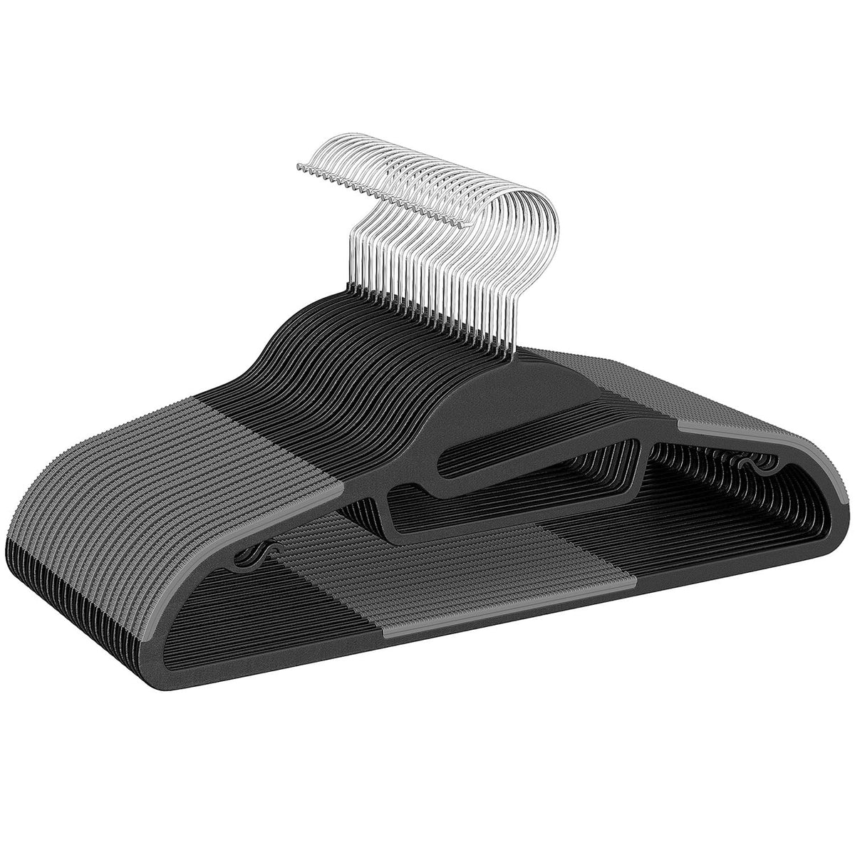 Bagail heavy-duty hangers with nonslip pads keeping heavy garments secure