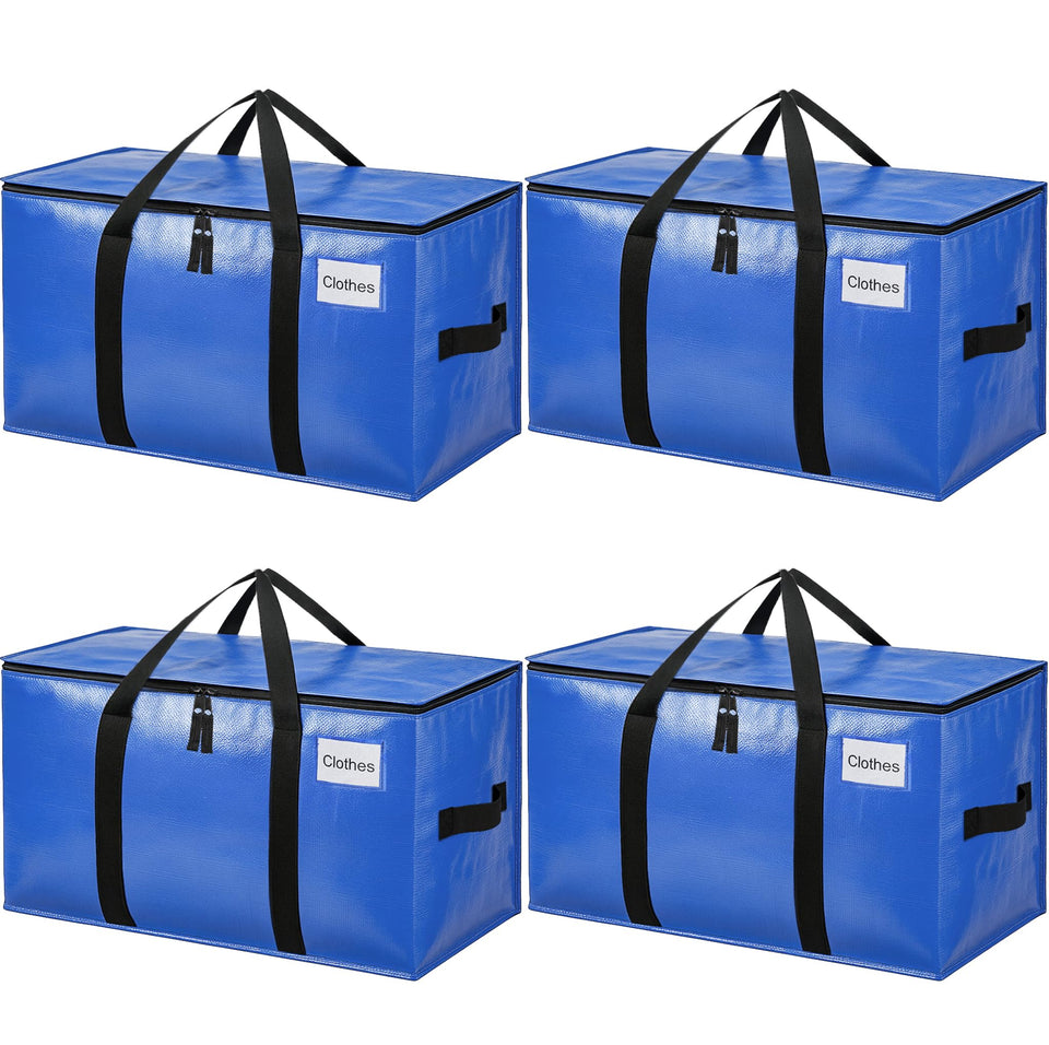Bagail heavy-duty moving bags with strong handles for easy transport.