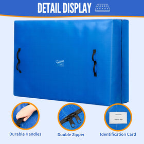 BAGAIL blue full-size mattress bag protects from dust