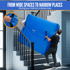 BAGAIL mattress bag with heavy-duty handles for easy lifting