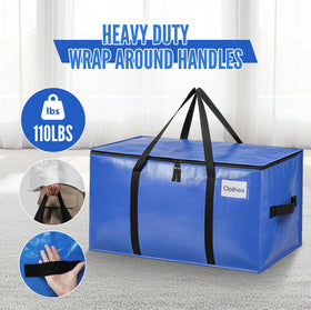 Bagail waterproof and puncture-resistant bags ready for travel, moving, and storage.