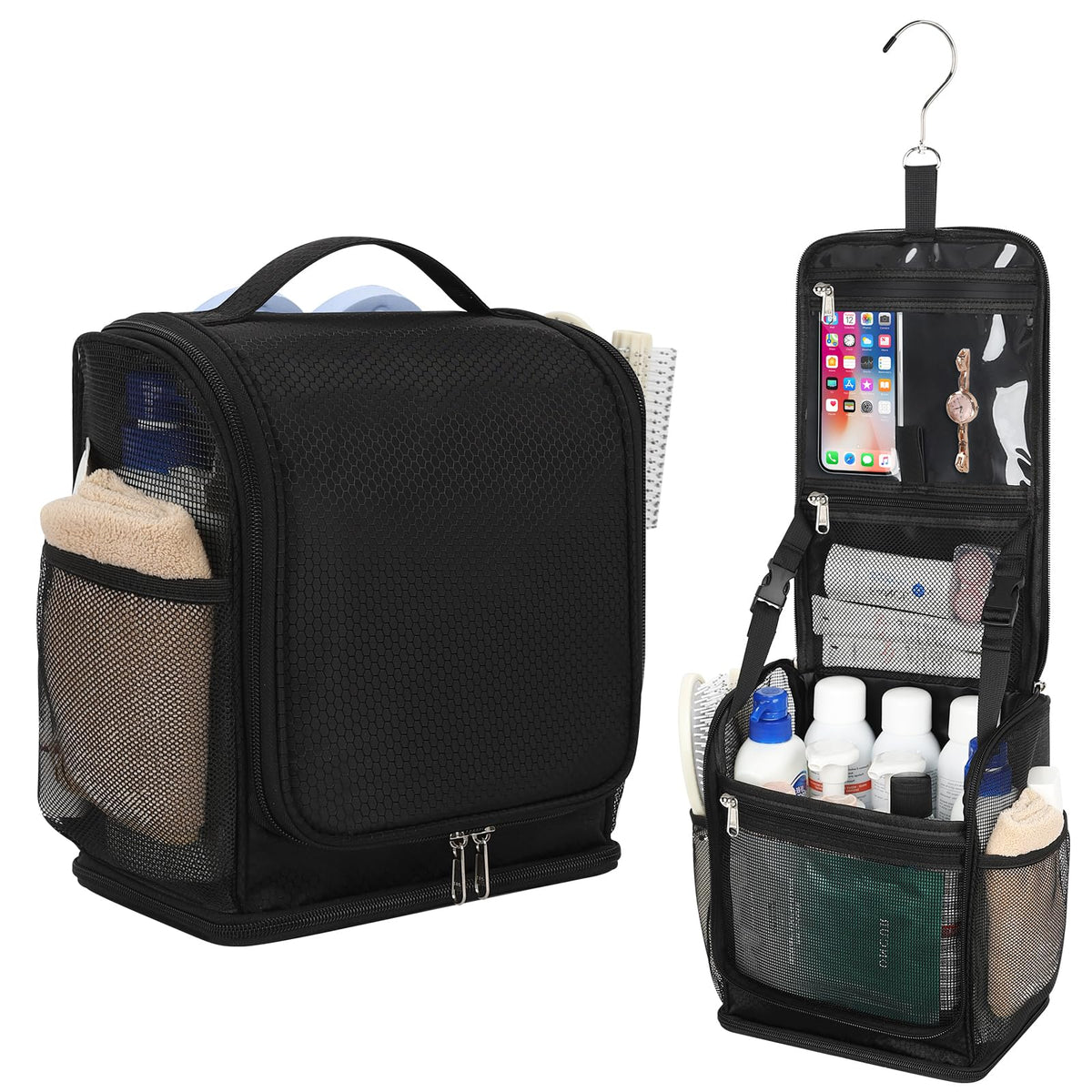 Bagmoly portable shower caddy suitable for travel, gym, and dorm