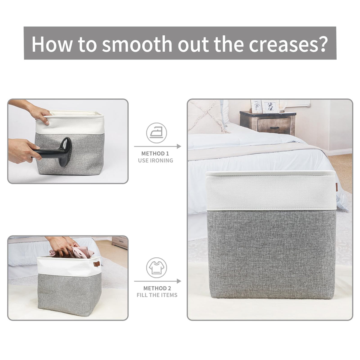 Bagnizer office storage bin organizes supplies with minimalist style