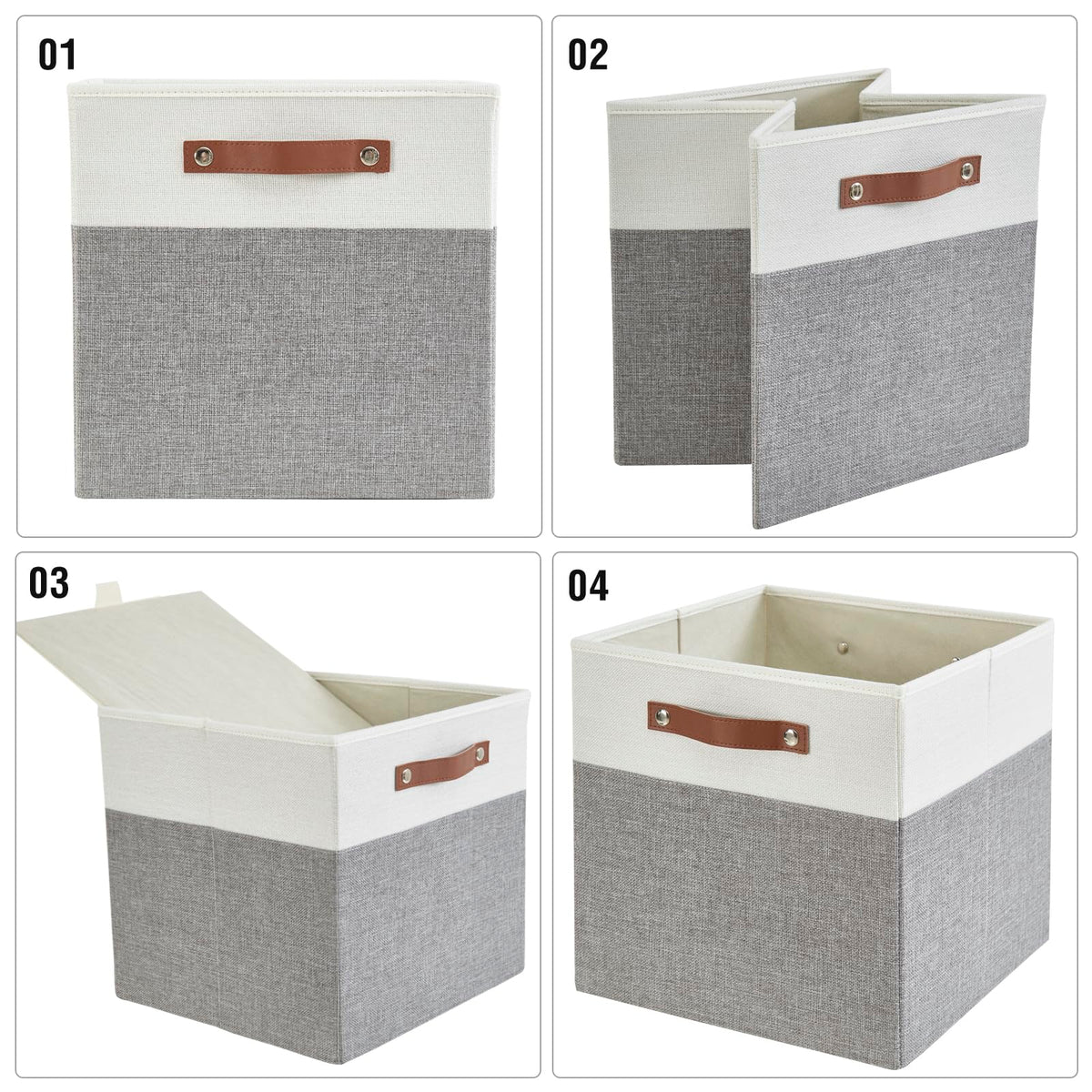 Bagnizer 13x13 storage cube fits most organizers for books, toys, and clothing.