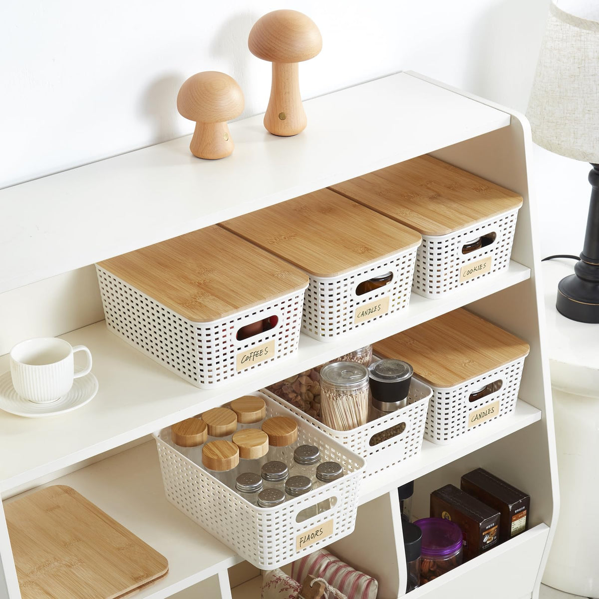 Bagnizer breathable design highlights ventilation to keep contents fresh.
