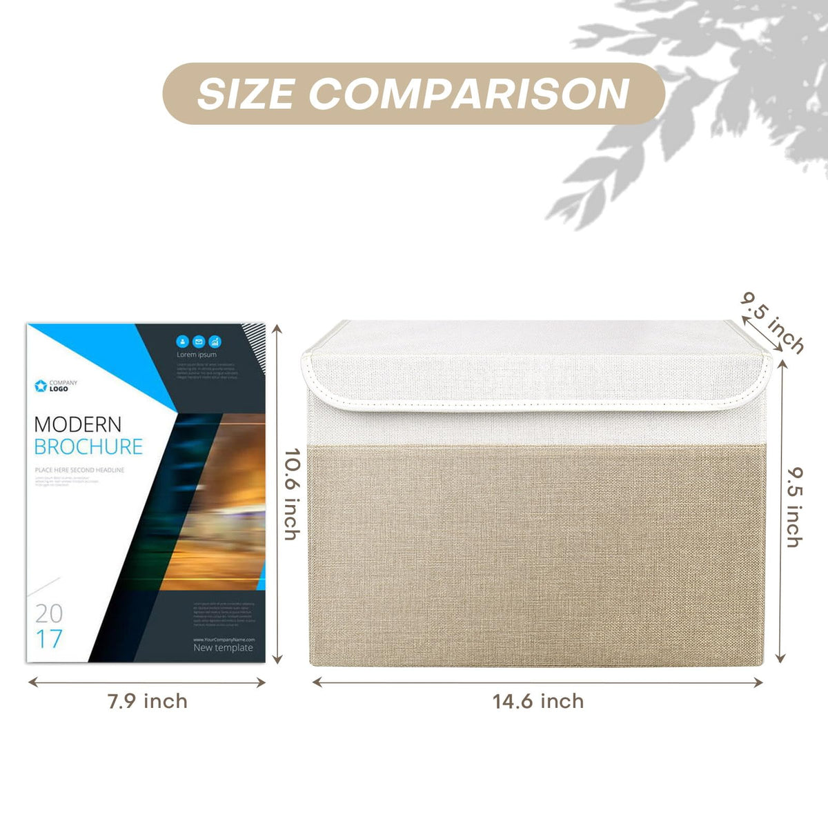 Bagnizer large 22-quart linen storage bin with stackable design for space-saving storage.