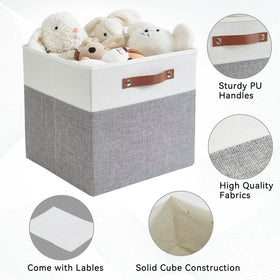 Bagnizer storage bin with riveted edges for long-lasting daily shelf use.