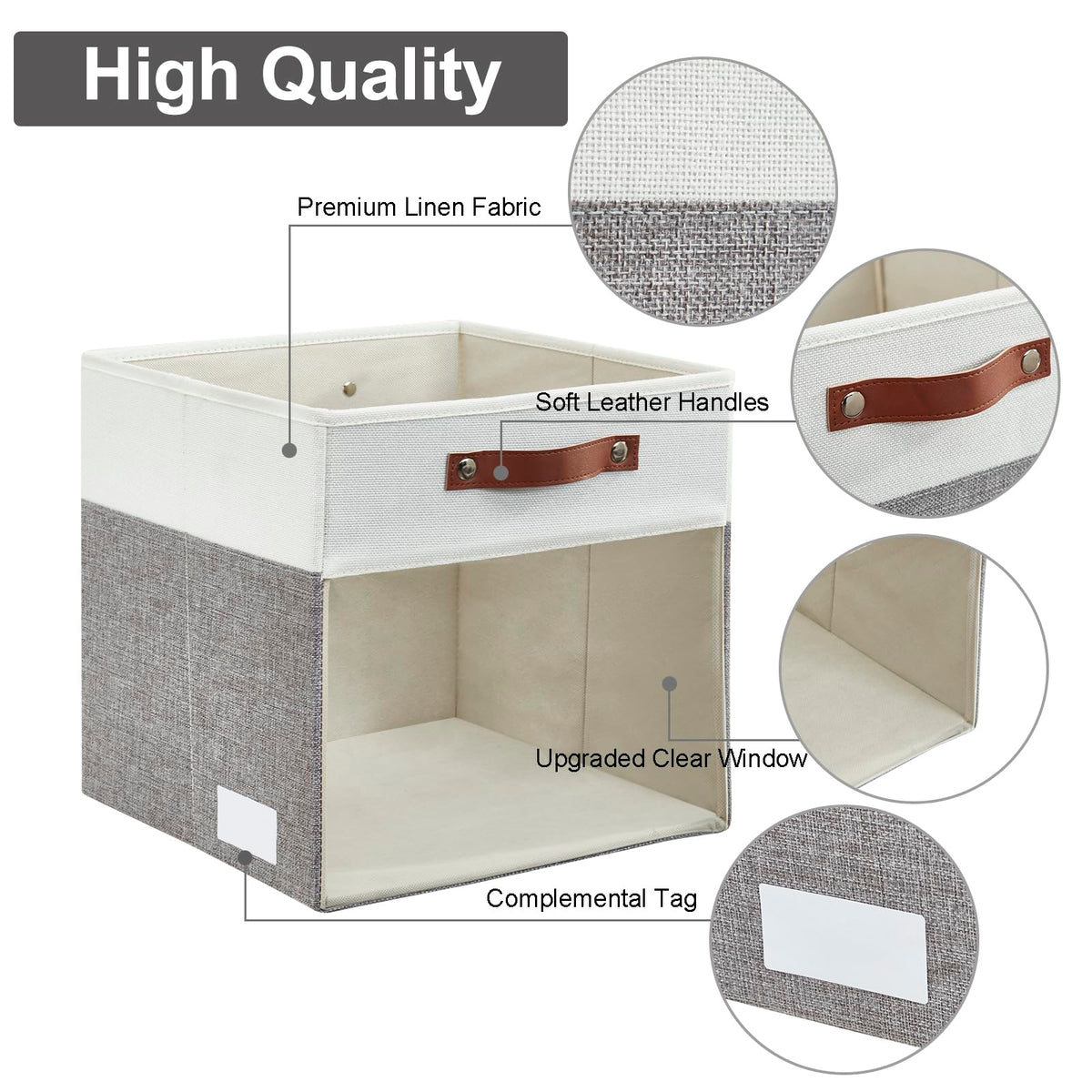 Foldable design of Bagnizer cubes saves space when not in use