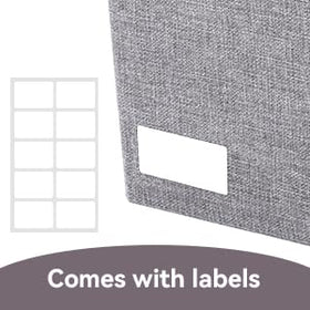 Bagnizer velcro lid keeps contents clean and accessible