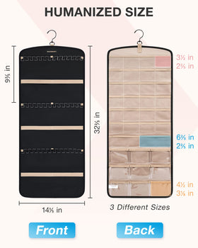 BAGSMART 20 PVC sealed bags protect jewelry during travel