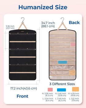 BAGSMART premium materials and sturdy hooks ensure durable daily use.