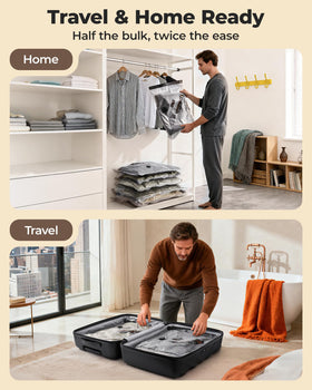 BAGSMART 4000Pa high-speed compression showcased for fast space saving.