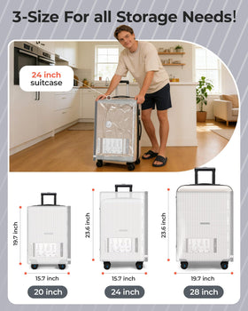 BAGSMART 4000pa high-speed compression saves space in seconds.