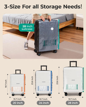 BAGSMART 4000Pa compression demonstrates fast space savings.