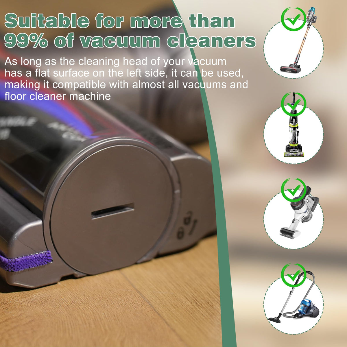 Bahuun secure Velcro mount keeps the laser light in place.