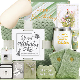 Baicai birthday gift box for women featuring a curated spa set for celebrating