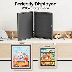 BAIJIALI 9x12 frames without mat for larger masterpieces.