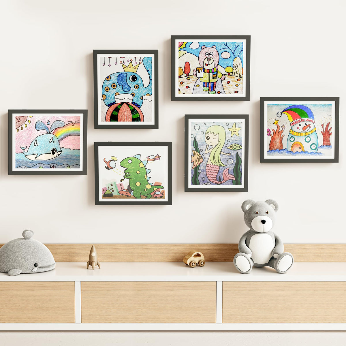 BAIJIALI easy artwork swapping encourages proud display.
