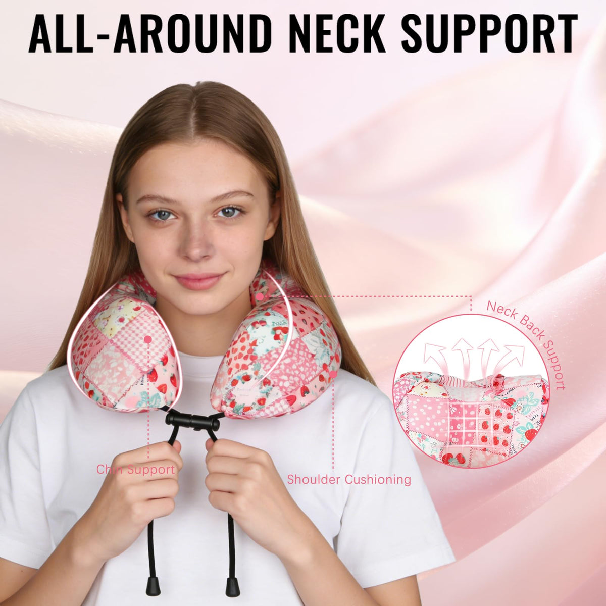 BAIKEA light-blocking hood reduces cabin light for better rest.